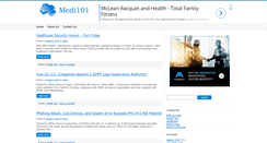 Desktop Screenshot of medi101.com